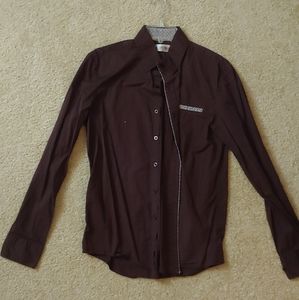 Brown Dress Shirt - Like New
